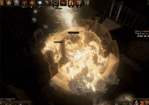 Poe Path Of Exile Mob Clear GIF - Poe Path Of Exile Mob Clear GIFs