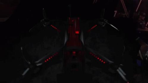 Red Lights Drone GIF - Red Lights Drone The Drone Racing League GIFs