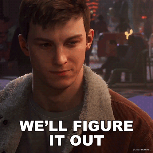 We'Ll Figure It Out Peter Parker GIF - We'Ll Figure It Out Peter Parker Marvel'S Spider-man 2 GIFs