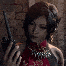 Ada Wong Resident Evil GIF - Ada Wong Resident Evil Resident Evil 4 GIFs