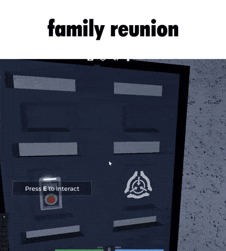 a computer screen with the words family reunion on top