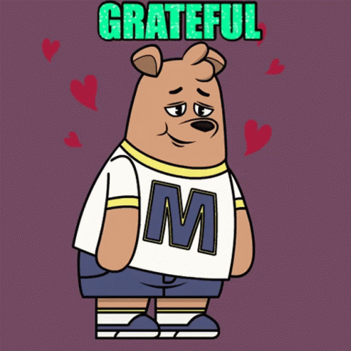 Grateful Grateful For You GIF - Grateful Grateful For You Max Bear GIFs