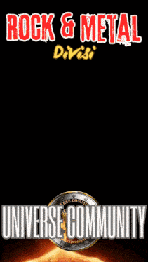a poster that says rock & metal divisi and universe community