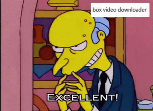 The Simpsons Excellent GIF - The Simpsons Excellent Box Video Downloader GIFs