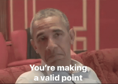 Barack Obama Youre Making A Valid Point GIF - Barack Obama Youre Making A Valid Point Nods GIFs