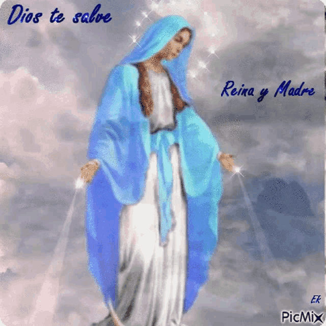 Virgen Maria Virgen De Lourdes GIF - Virgen Maria Virgen De Lourdes Sparkle GIFs
