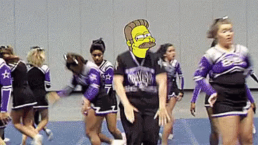 Flanders Simpsons GIF - Flanders Simpsons Cheerleading GIFs