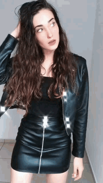 Leather Jacket GIF - Leather Jacket GIFs