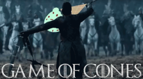 Game Of Cones GIF - Game Of Thrones Game Of Cones National Ice Cream Day GIFs