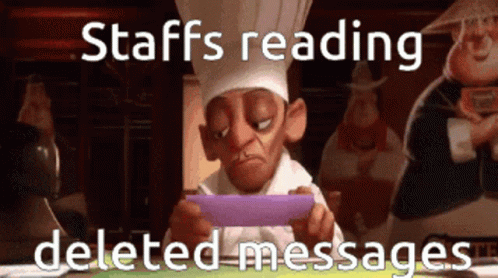Staffs Reading Deleted Messages Staffs Looking At Deleted Messages GIF - Staffs Reading Deleted Messages Staffs Looking At Deleted Messages Staffs Seeing Deleted Messages GIFs