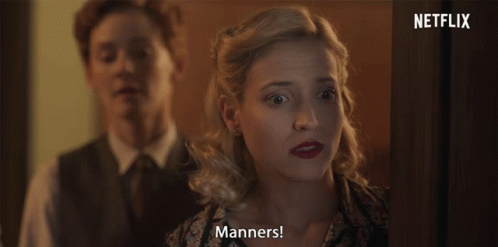 Manners Show Respect GIF - Manners Show Respect Act Nicely GIFs