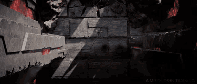 a video game called a misfits in training is being played