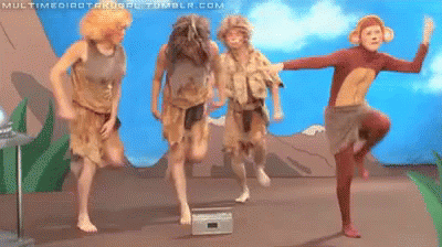 Cavemen - Mamoru Miyano GIF - Cavemen Dancing Dance GIFs