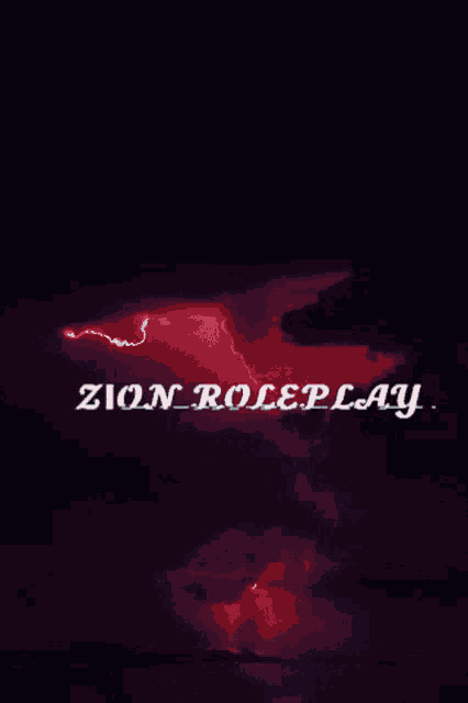 a picture of a lightning bolt with the words " zyonroleplay " on it