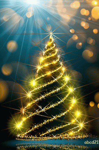 Christmas Tree Sparkle GIF - Christmas Tree Sparkle Shine GIFs