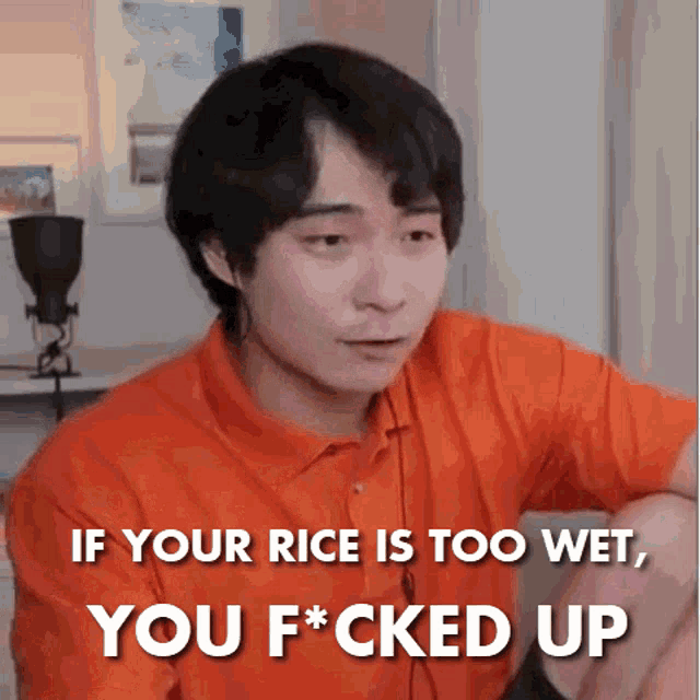 Rice Too Wet Uncle Roger GIF - Rice Too Wet Uncle Roger Rice GIFs