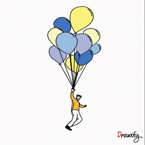 Clouds Fantasy GIF - Clouds Fantasy Balloons GIFs