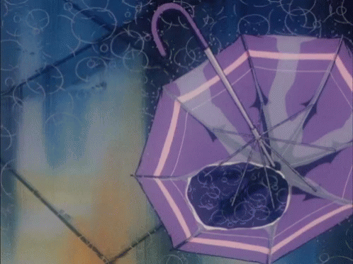 Anime Upside Down GIF - Anime Upside Down Umbrella GIFs