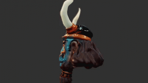 Viking Head GIF - Viking Head Horns GIFs