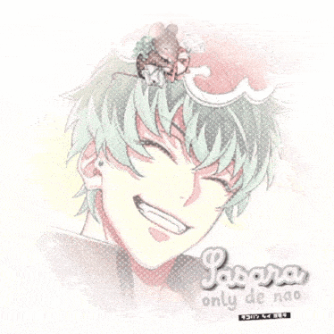 a drawing of a person with the name sasara only de nao on it