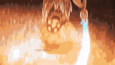 a painting of a person 's face with the word ninja written below it