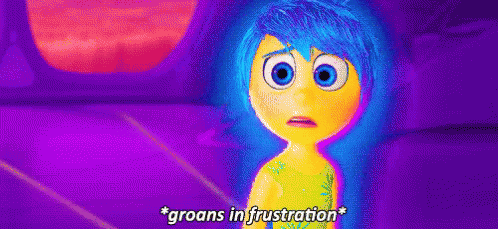 Inside Out Joy GIF - Inside Out Joy Frustrated GIFs