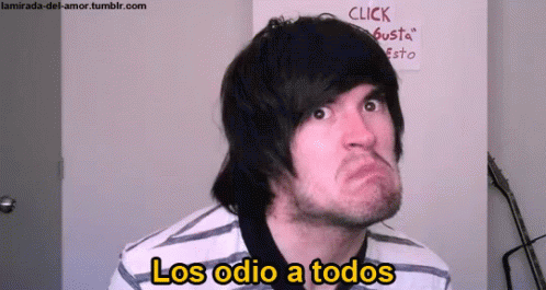Los Odio A Todos GIF - Whatever Hmm Wary GIFs