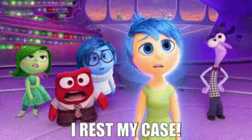 Inside Out I Rest My Case GIF - Inside Out I Rest My Case Anger GIFs