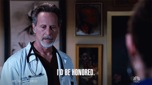 Id Be Honored Dr Dean Archer GIF - Id Be Honored Dr Dean Archer Chicago Med GIFs