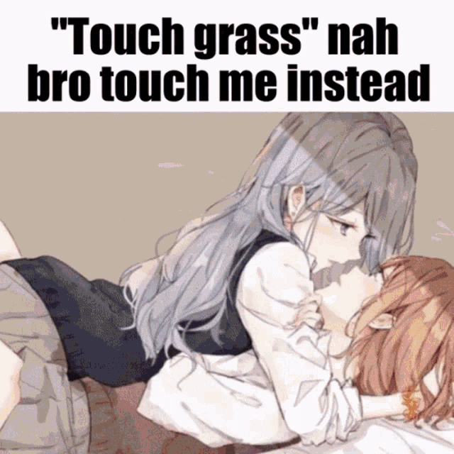 Classic Ef Touch Grass GIF - Classic Ef Touch Grass Gay GIFs