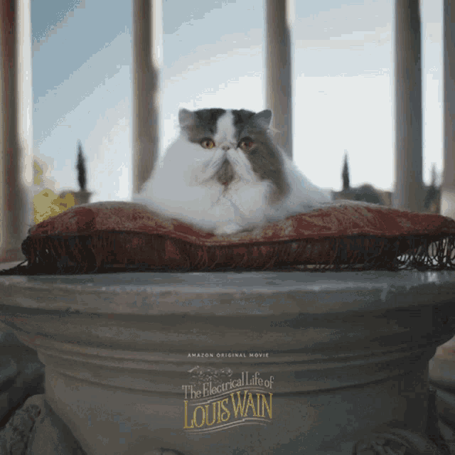 Cat The Electrical Life Of Louis Wain GIF - Cat The Electrical Life Of Louis Wain Cute GIFs