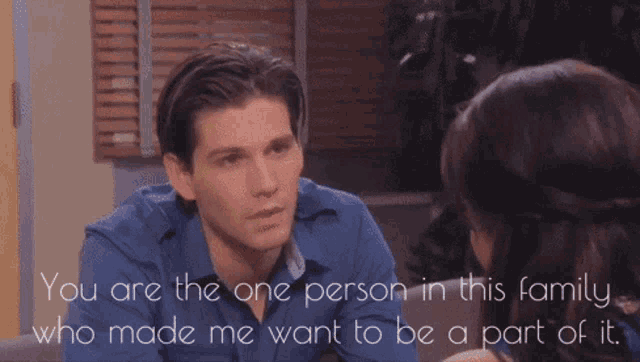 Days Of Our Lives Dool GIF - Days Of Our Lives Dool You Are The One Person In This Family GIFs