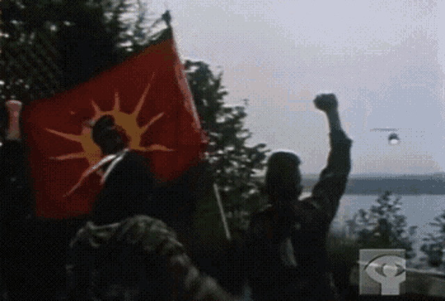 Native Flag GIF - Native Flag Hands Up GIFs