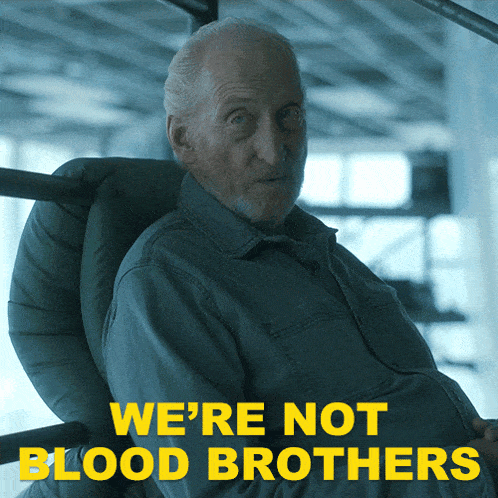 Were Not Blood Brothers Or Anything Dr Ben Wilson GIF - Were Not Blood Brothers Or Anything Dr Ben Wilson Rabbit Hole GIFs