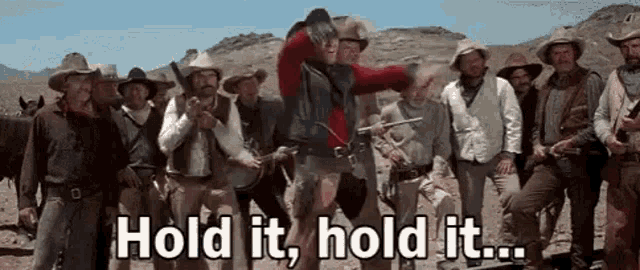 Blazing Saddles Hold It GIF - Blazing Saddles Hold It What The Hell Is That Shit GIFs