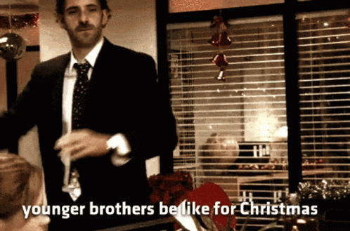 Deepfake Brothers For Christmas GIF - Deepfake Brothers For Christmas Eliasen Brothers GIFs