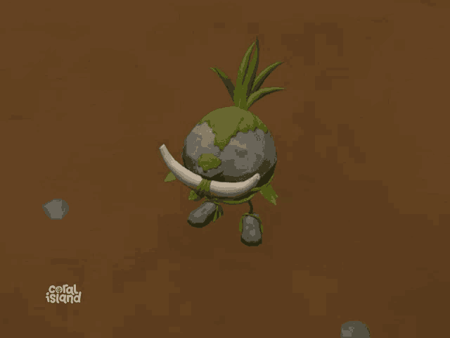 coral island is the name of the video game shown