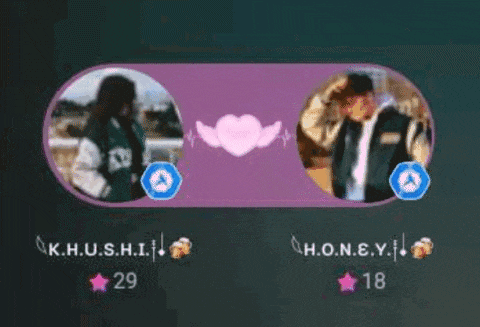 a couple of icons with the name k.h.u.s.h.i. and honey