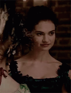 Lily James Smiling GIF - Lily James Smiling Ppz GIFs