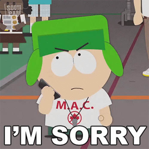 Im Sorry Kyle Broflovski GIF - Im Sorry Kyle Broflovski South Park GIFs