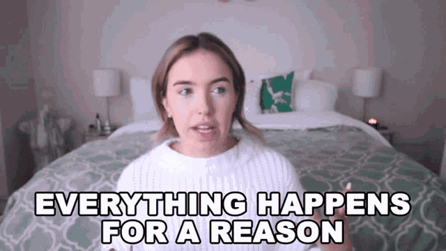 Everything Happens For A Reason Stella Rae GIF - Everything Happens For A Reason Stella Rae There Is A Reason Behind It GIFs