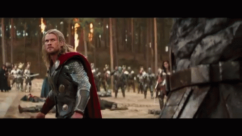 Oh Thor, You Card. GIF - Thor Chris Hemsworth Rock GIFs