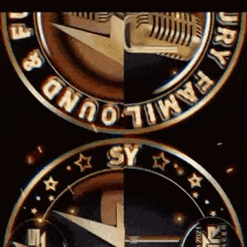 a close up of a coin that says jury family as sy