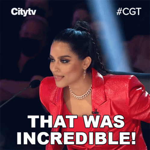 That Was Incredible Lilly Singh GIF - That Was Incredible Lilly Singh Canadas Got Talent GIFs