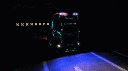Ets2 Truck GIF - Ets2 Truck Lights GIFs