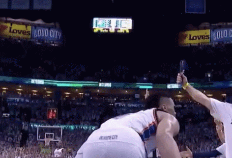 Basketball Russell Westbrook GIF - Basketball Russell Westbrook Pumped GIFs