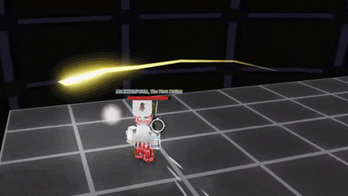 a screenshot of a video game shows a character with a sword and a name that starts with e.