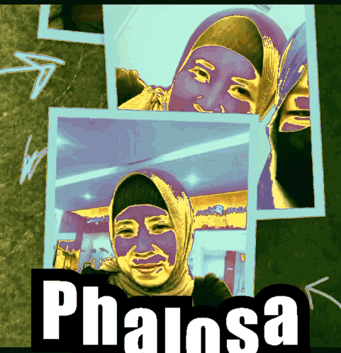 a picture of a woman with the name phaiosa written on it