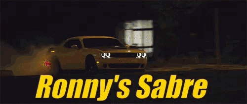 Muscle Car Car Drift GIF