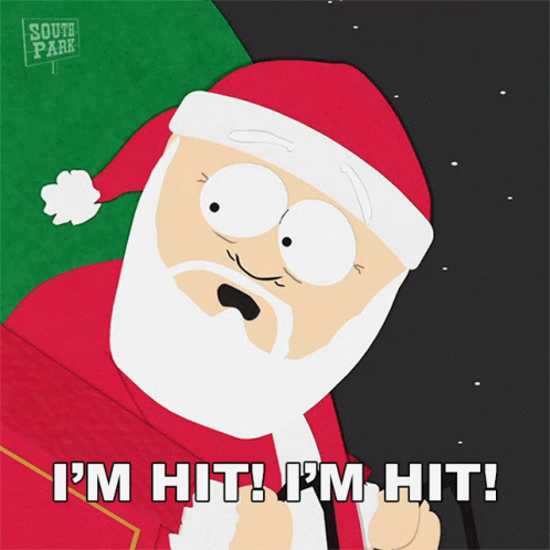 Im Hit Im Hit Santa Claus GIF - Im Hit Im Hit Santa Claus South Park GIFs